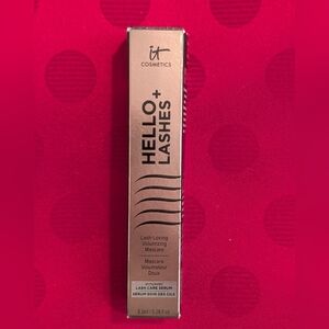 Hello Lashes+ Volumizing Mascara with Lash Serum IT Cosmetics Black Damaged Box